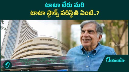 Video herunterladen: Ratan Tata Demise టాటా స్టాక్స్ పరిస్థితి ఏంటి..? | Oneindia Telugu