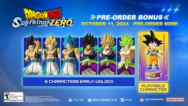 Dragon Ball Sparking Zero Official Goku Mini Trailer