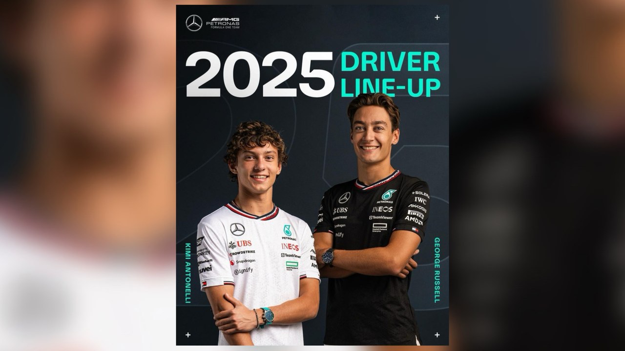 F1 Latest: 18 year old ‘generational talent’ Kimi Antonelli tipped for huge career as he joins Mercedes for 2025 season