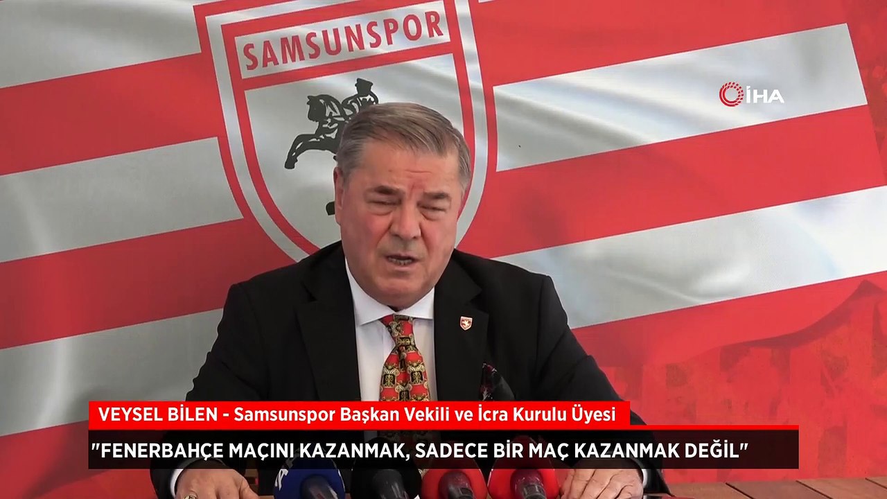Samsunspor'dan Fenerbahçe açıklaması: Sadece bir maç değil
