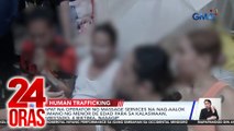 Apat na operator ng massage services na nag-aalok umano ng menor de edad para sa kalaswaan, arestado; 4 biktima, nasagip | 24 Oras