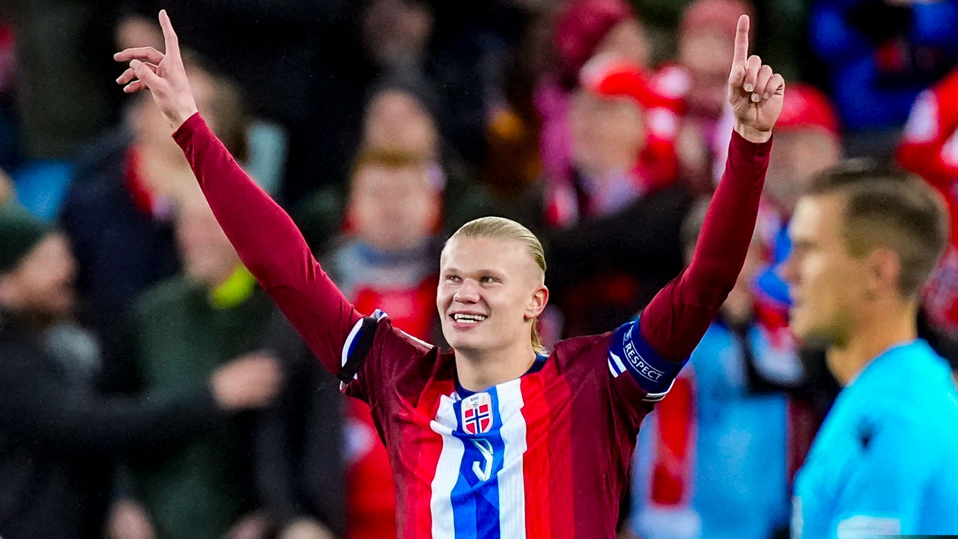 Haaland has no regrets about throwing football at Gabriel's head