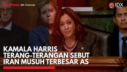 Kamala Harris Terang-Terangan Sebut Iran Musuh Terbesar AS