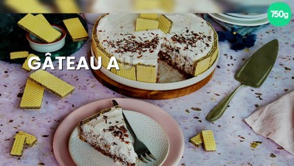 Gâteau aux gaufrettes sans cuisson