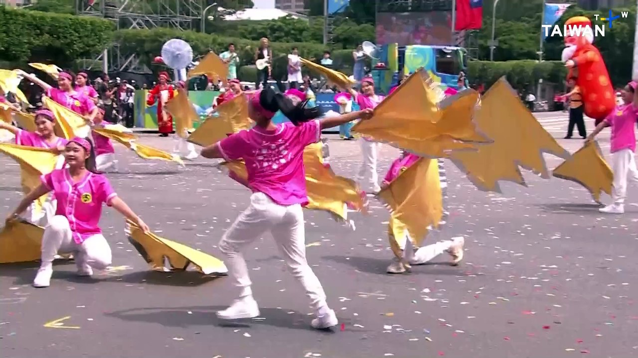 National Day Celebrations Show Off Taiwan's Top Athletes, Indigenous