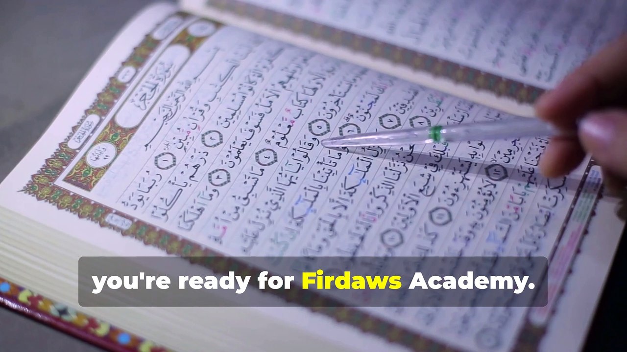 Master the Quran with Firdaws Academy's Hifz Course! - video Dailymotion
