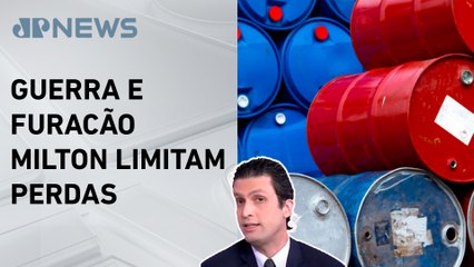 Petróleo cai com alta de estoques nos EUA; Alan Ghani analisa