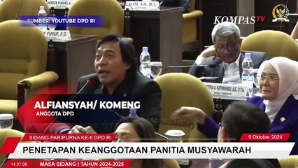 Senator Komeng Ngaku Tak Paham Ditugasi di Komite II DPD: Saya Harus Belajar ke Mana?