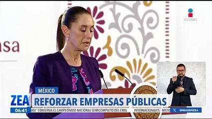 Reformas en materia ferroviaria y energética ayudarán a reforzar a las empresas públicas del Estado: Sheinbaum