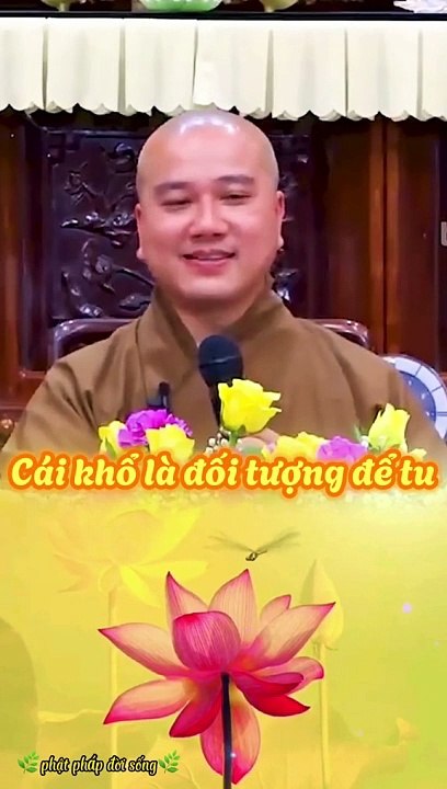 Cái khổ là đối tượng để tu