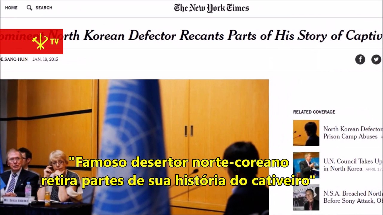 Desertores norte-coreanos recebem 860 mil dólares para mentir