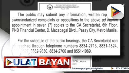 PBBM, isinumite na sa CA ang ad interim appointment ni DILG Sec. Remulla