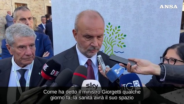 Schillaci: In manovra piu' soldi a sanita' ma vanno spesi bene