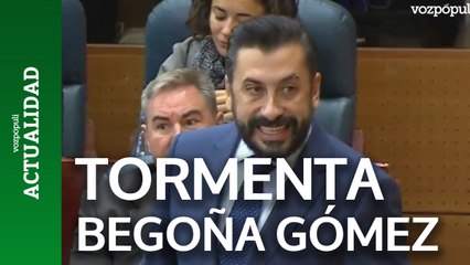 La DANA que arrasa a Begoña Gómez