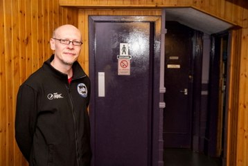 Our cinema is haunted by ghost that throws things at customers