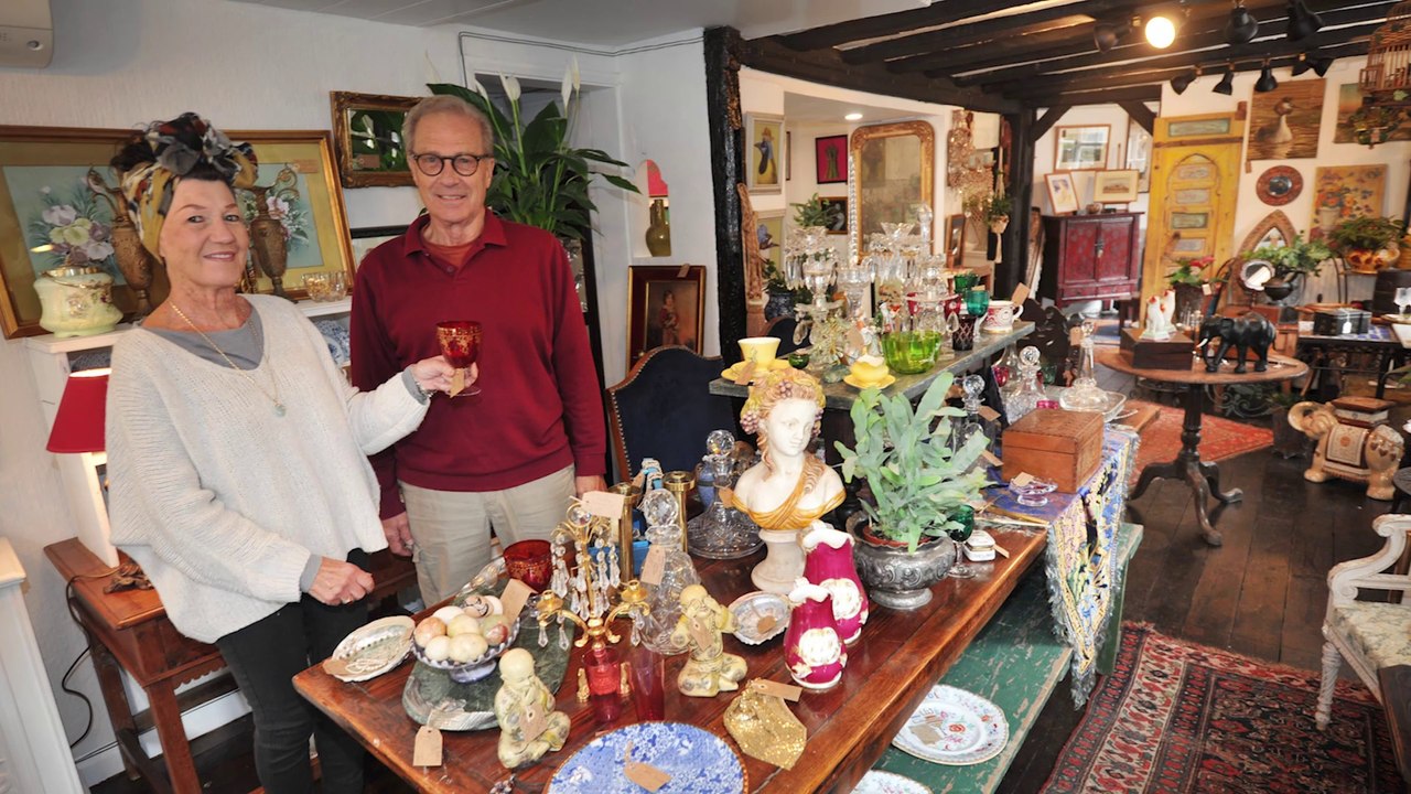 Antiques shop Through The Looking Glass opens in Hastings Old Town, East Sussex