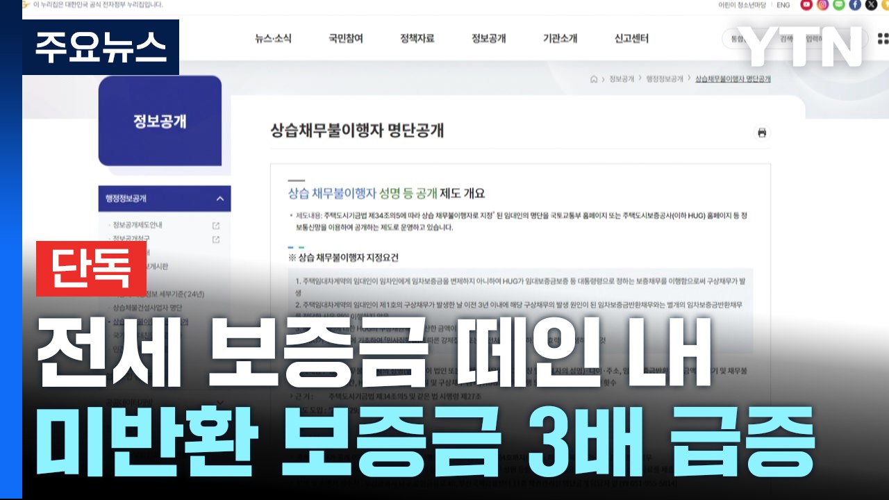 [단독] LH도 전세사기 주의보...악성임대인 명단 확인 안 해 / YTN