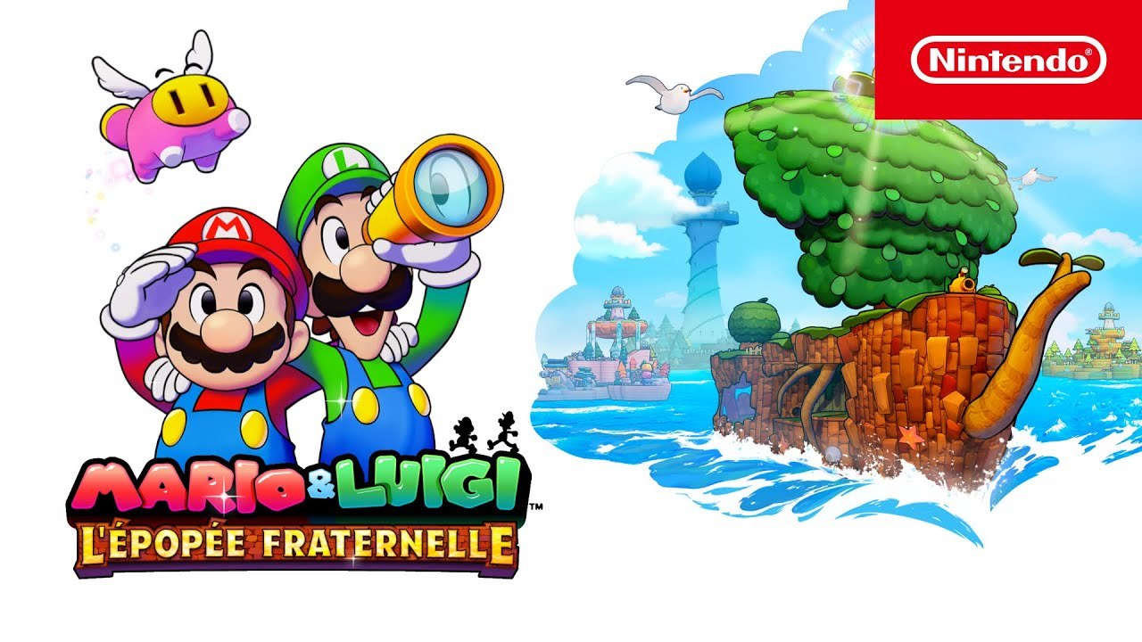 Mario & Luigi  L'épopée fraternelle – Trailer "Une grande aventure maritime"