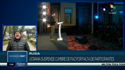 Ucrania suspende cumbre de paz por falta de participantes