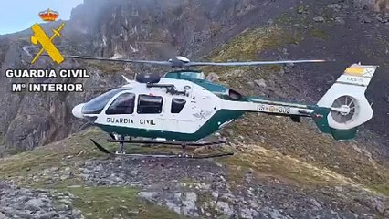 Rescate de un montañero en Collado Jermoso