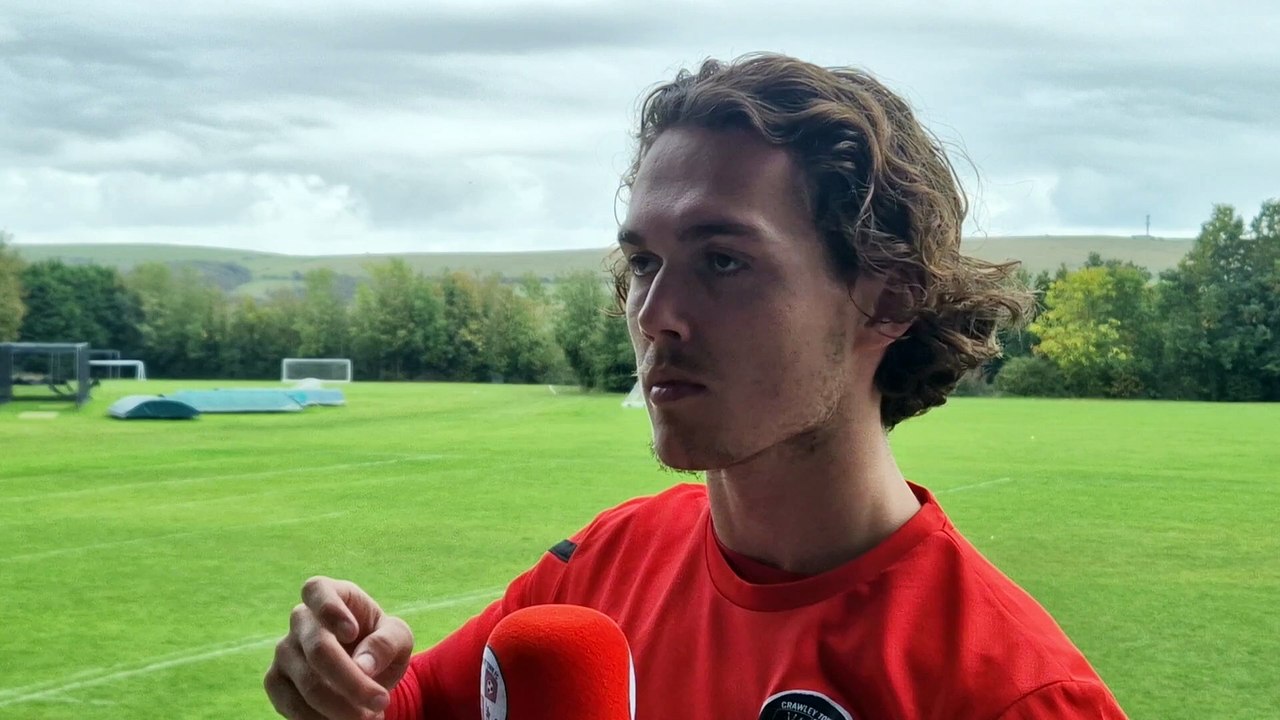 Crawley Town midfielder Harry Forster looks ahead to Shrewsbury Town ...