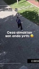 Ceza almaktan son anda kurtuldu... Tanju Özcan: Helal olsun Bolum