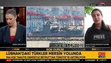 Lübnan'daki Türkler Mersin yolunda!