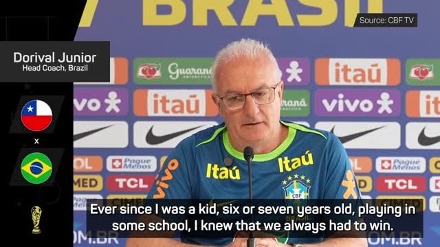 Brazil coach Dorival admits 'winning is non-negotiable'