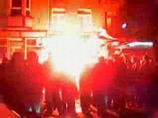 standard anderlecht fin de match+fumis dans la rue