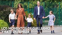 Los momentos familiares más entrañables de Guillermo y Kate en familia