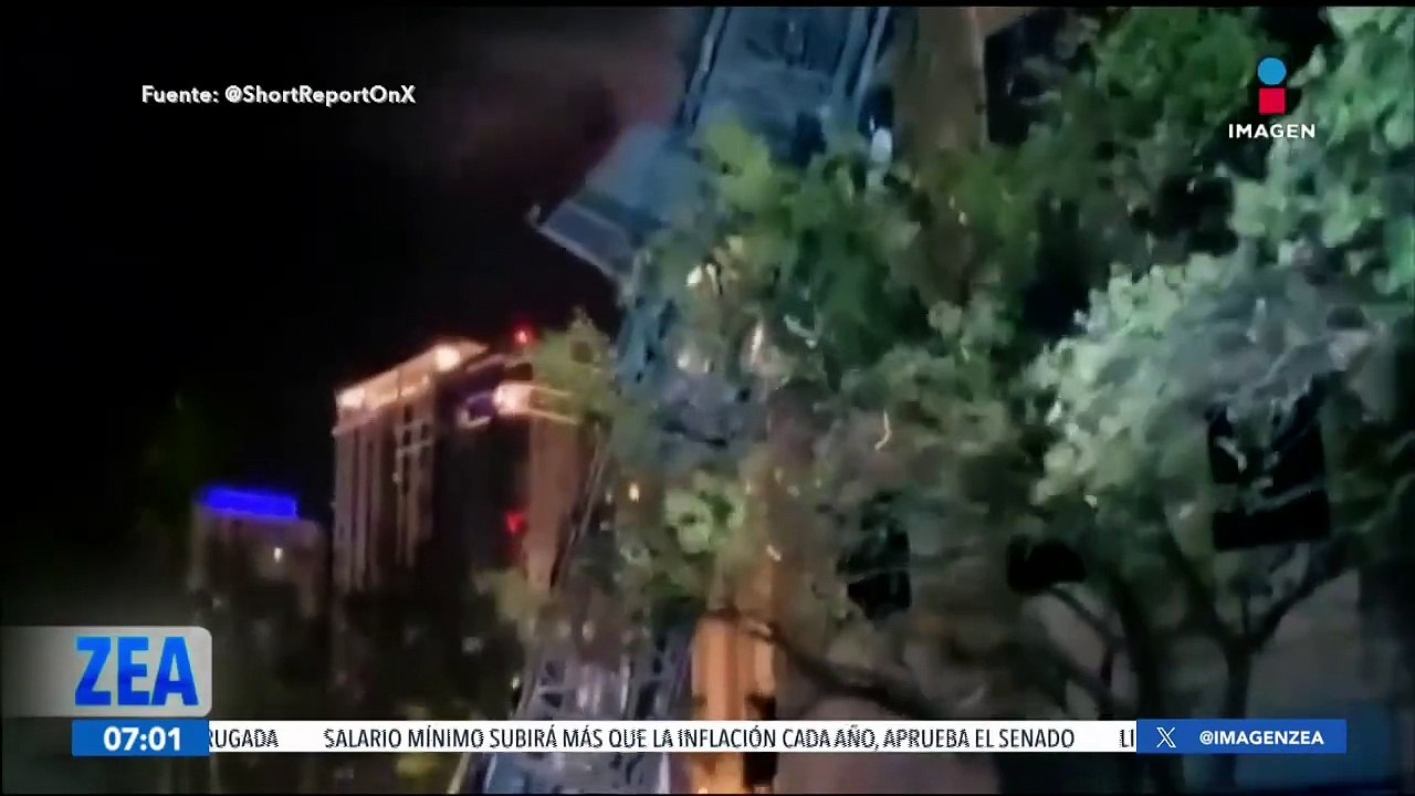 El huracán Milton toca tierra en Florida, Estados Unidos