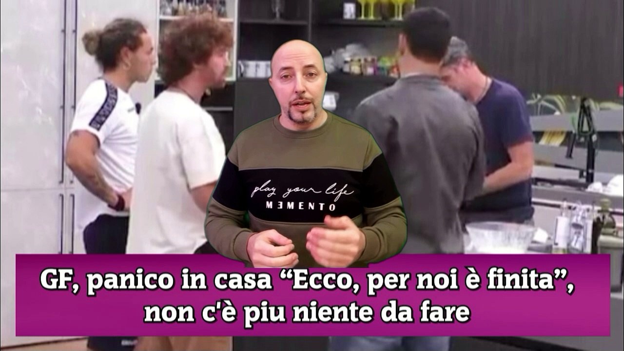 GF, panico in casa 'Ecco, per noi è finita', no...