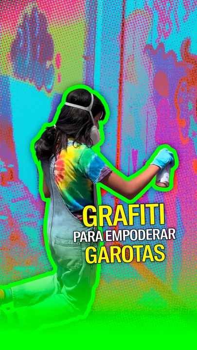 Grafitti para empoderar garotas
