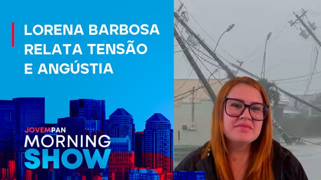 Jornalista moradora da Flórida sobre FURACÃO MILTON: “Não foi uma NOITE TRANQUILA”