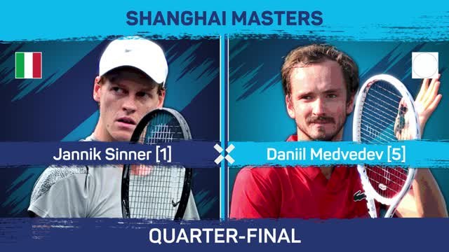 Dominant Sinner breezes past Medvedev