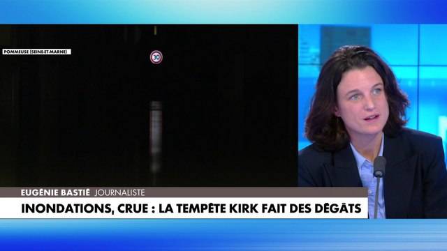 Tempête Kirk : pour Eugénie Bastié, «les assurances ne vont plus assurer» les régions impactées