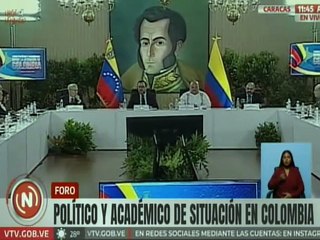 Inicia Foro Político y Académico para discutir la situación en Colombia