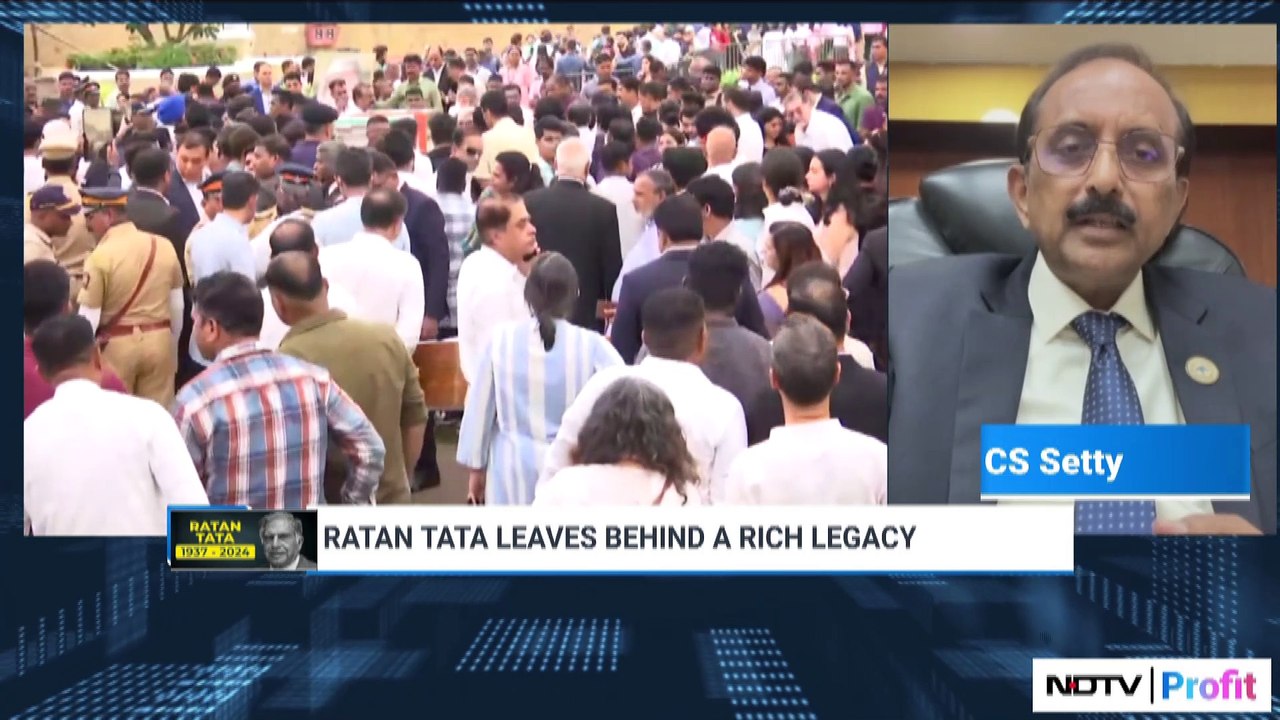 SBI Chairman CS Shetty On Ratan Tata: 'Every Lender Knows Tata Group Always Honours Commitments' | NDTV Profit