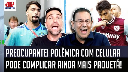 NOVA ACUSAÇÃO! "Gente, o Paquetá ENTREGOU o CELULAR para a INVESTIGAÇÃO e..." INFORMAÇÃO PREOCUPA!
