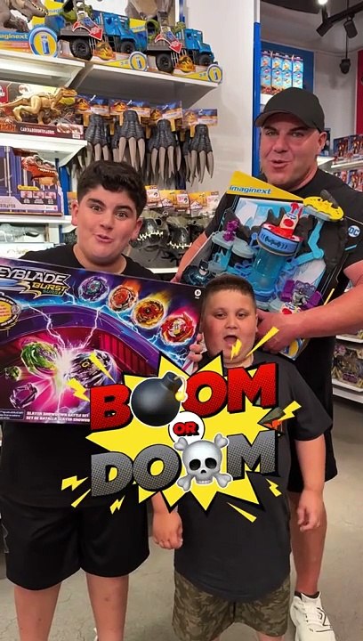 BOOM!  Or DOOM! ☠️‼️ #father #son #family #fun #bigjustice #boom
