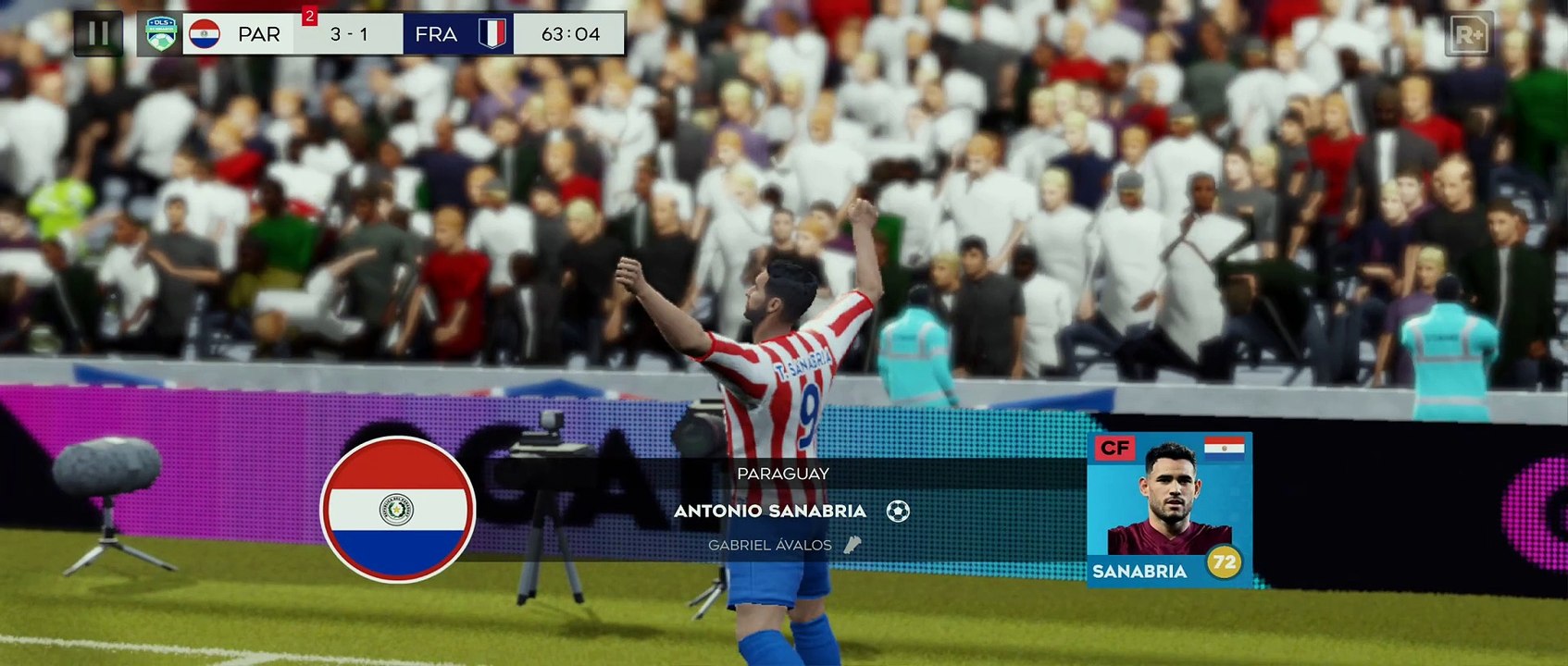 PARAGUAY VS FRANCE - SOSA / SANABRIA / MBAPPE / BAREIRO