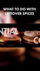 Storing Leftover Spices #shorts