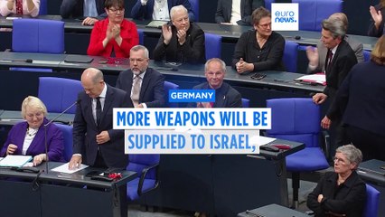 Download Video: Germany will supply more weapons to Israel, Chancellor Scholz announces