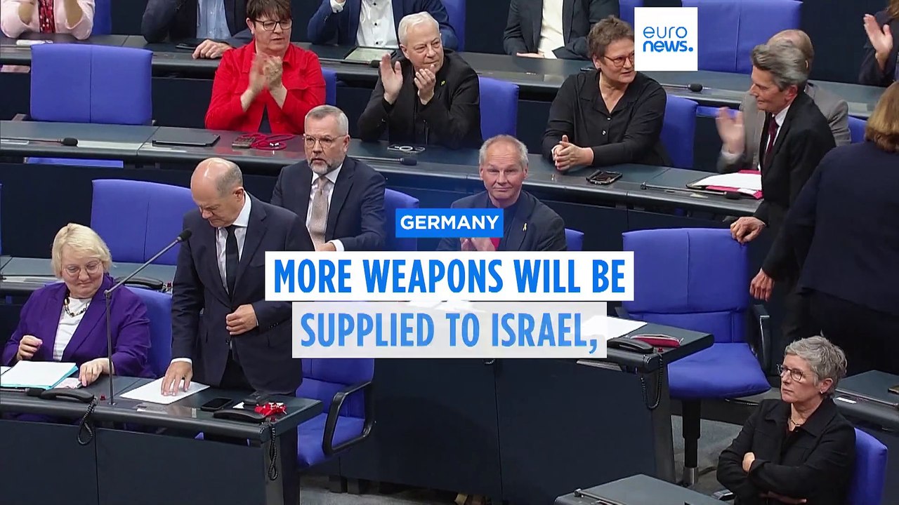 Germany will supply more weapons to Israel, Chancellor Scholz announces