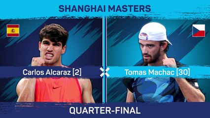 Alcaraz stunned by Machac in Shanghai