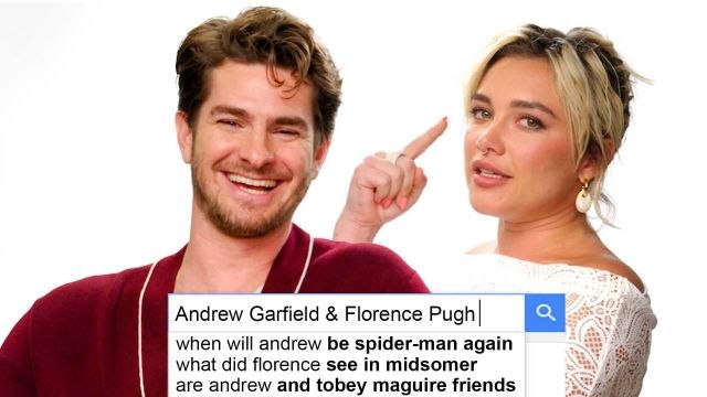 Andrew Garfield & Florence Pugh Answer The Web's Most Searched Questions