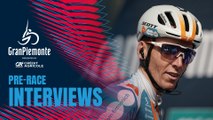 GranPiemonte 2024 | Pre-race interviews: Ganna, Oioli, Bardet