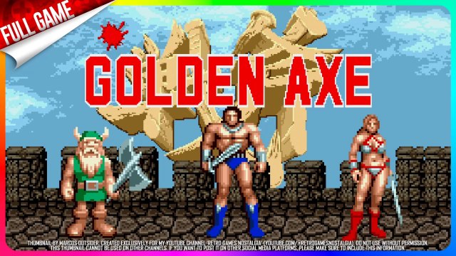 Golden Axe (Sega CD) Longplay | Sega Classics Arcade Collection | US