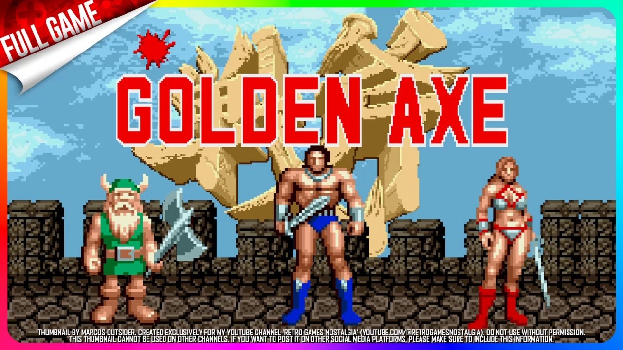 Golden Axe (Sega CD) Longplay | Sega Classics Arcade Collection | US