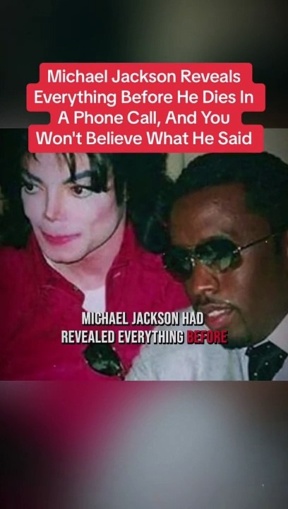 Michael Jackson reveals everything before he dies #michaeljackson #diddy